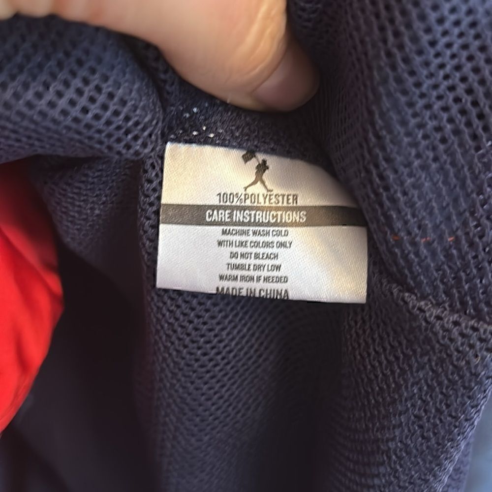 Baseballism USA Baseball Windbreaker L Red White Blue Game Day Tournament Coach - Picture 7 of 7